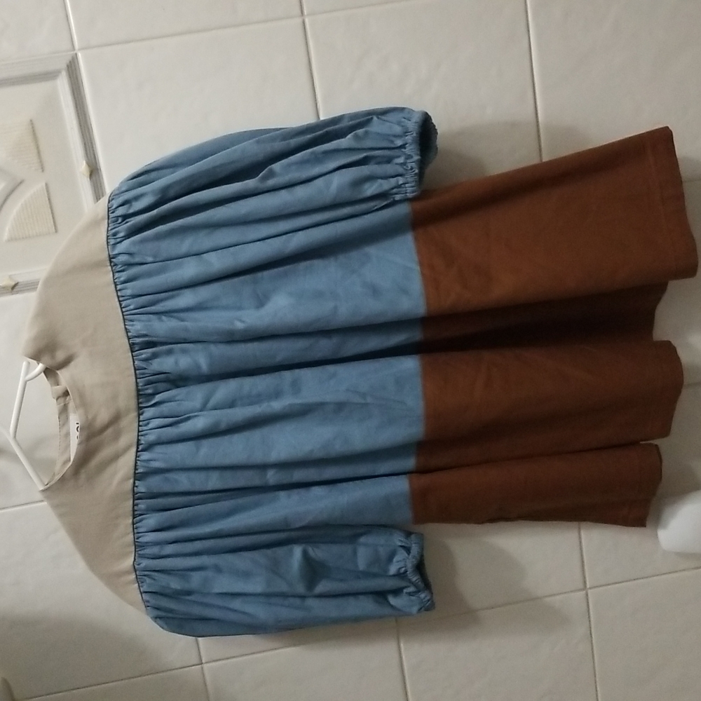 NEW WITHOUT TAGS MIMAPI KIDS DRESS LIKE BURBERRY 4